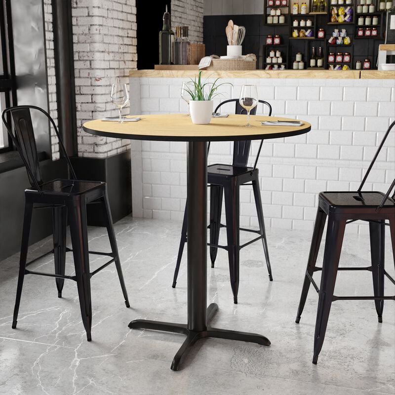 Restaurant Dining Table and Bases - Bar Height