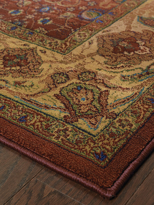 Kharma 2'3" x 4'5" Red Rug