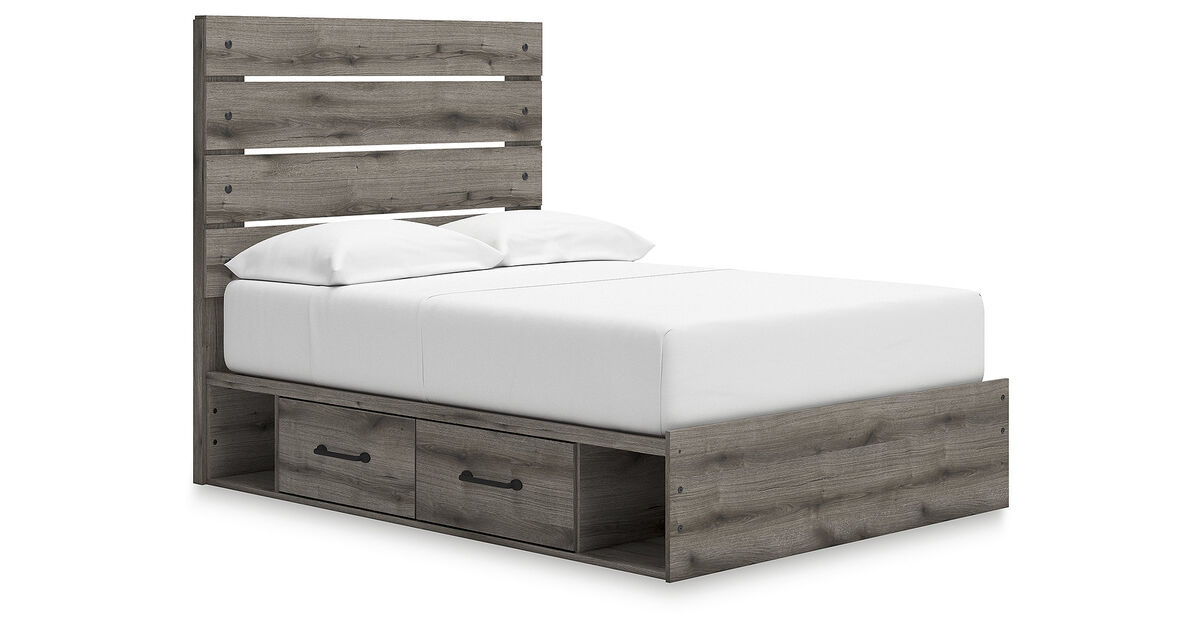 Urbanoore Full Panel Storage Bed