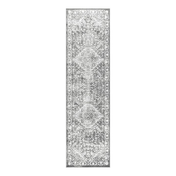 Modern Persian Vintage Medallion Area Rug