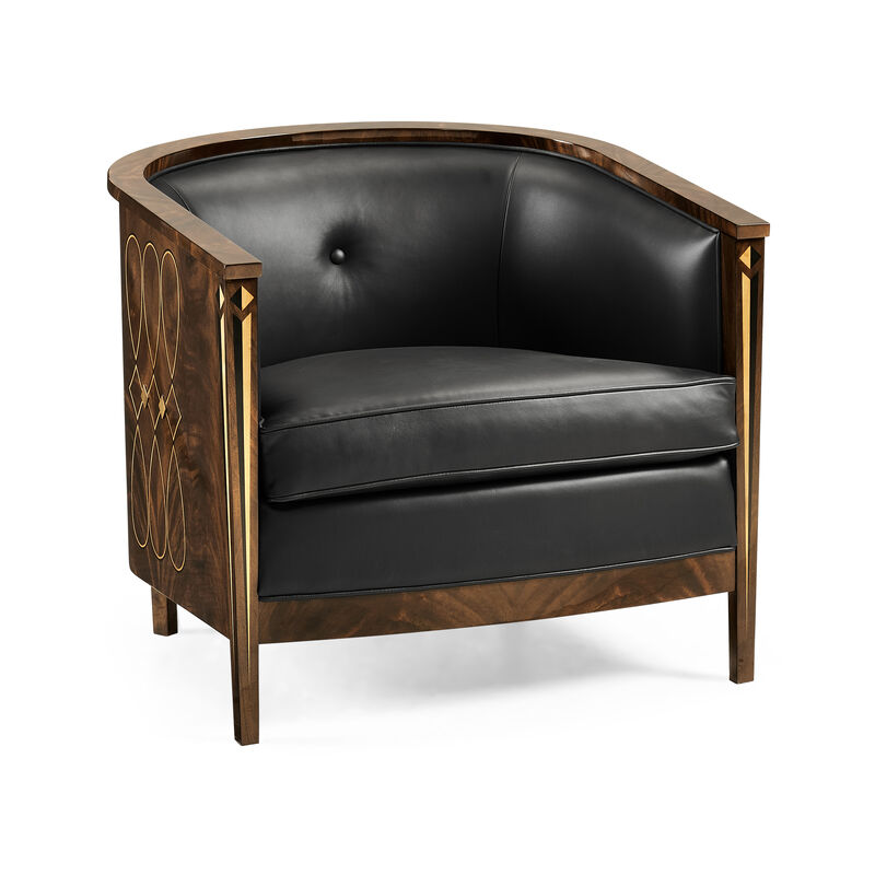 Knightbridge Leather Tub Chair