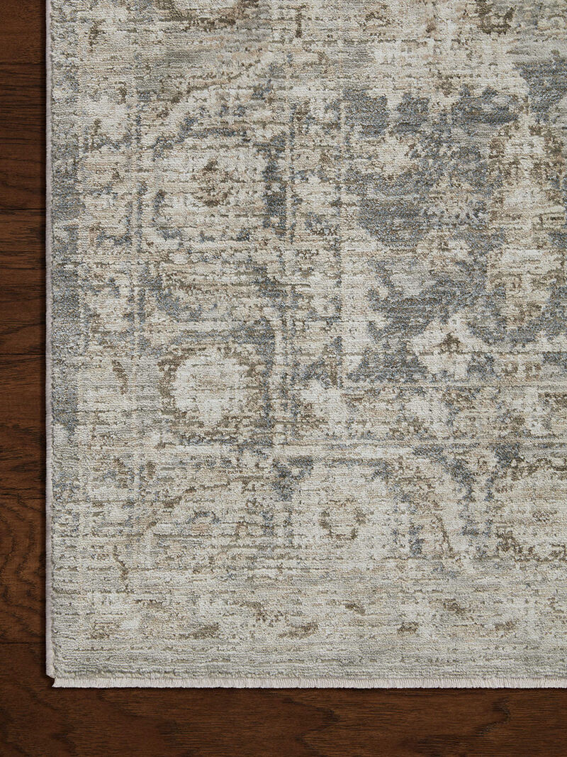 Honora Slate/Beige 2'7" x 8'0" Runner Rug by Amber Lewis x Loloi