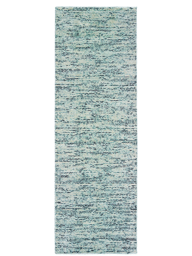 Lucent 2'6" x 8' Blue Rug