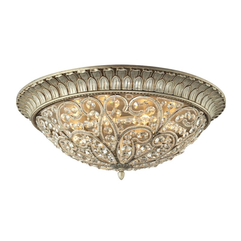 Andalusia 24" Wide 8-Light Flush Mount