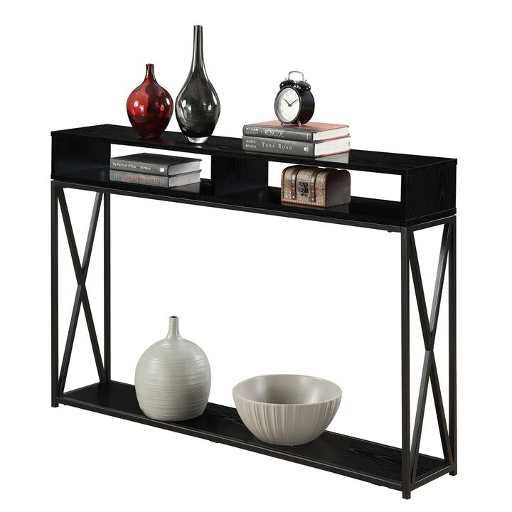 Tucson Deluxe Console Table with Shelf