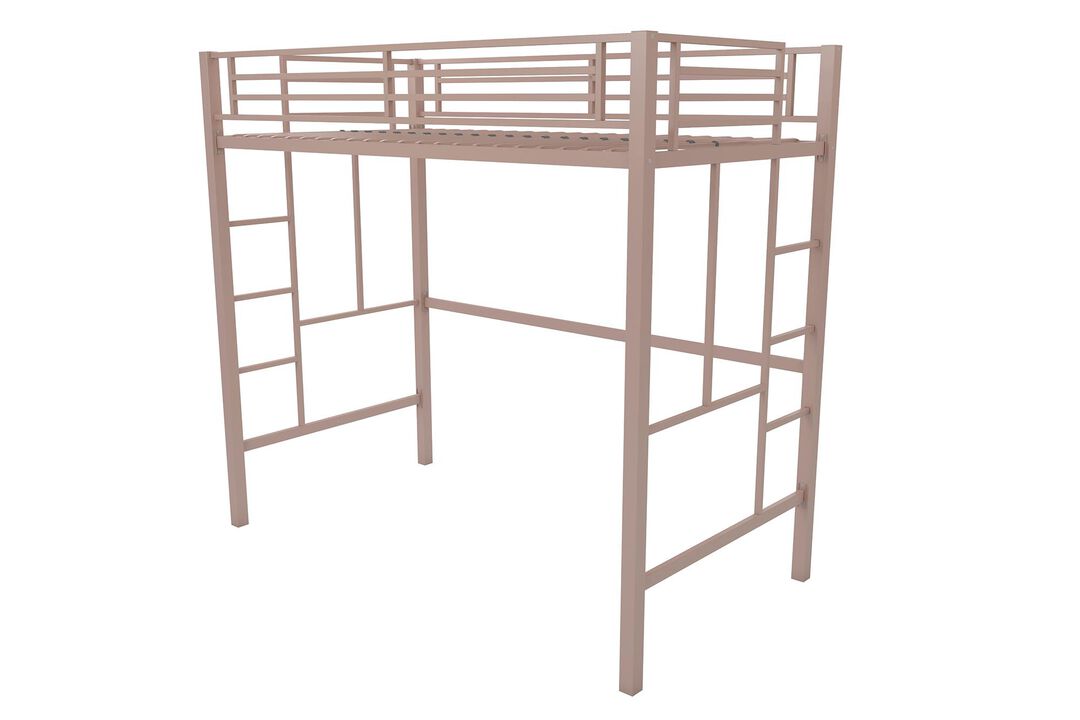 Atwater Living Grace Twin Metal Loft Bed