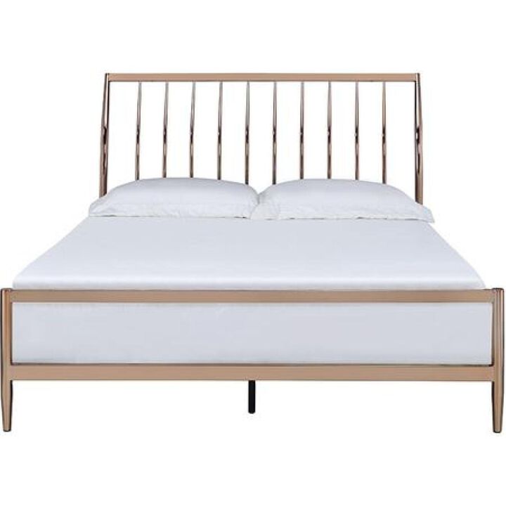 Marianne Queen Bed, Copper