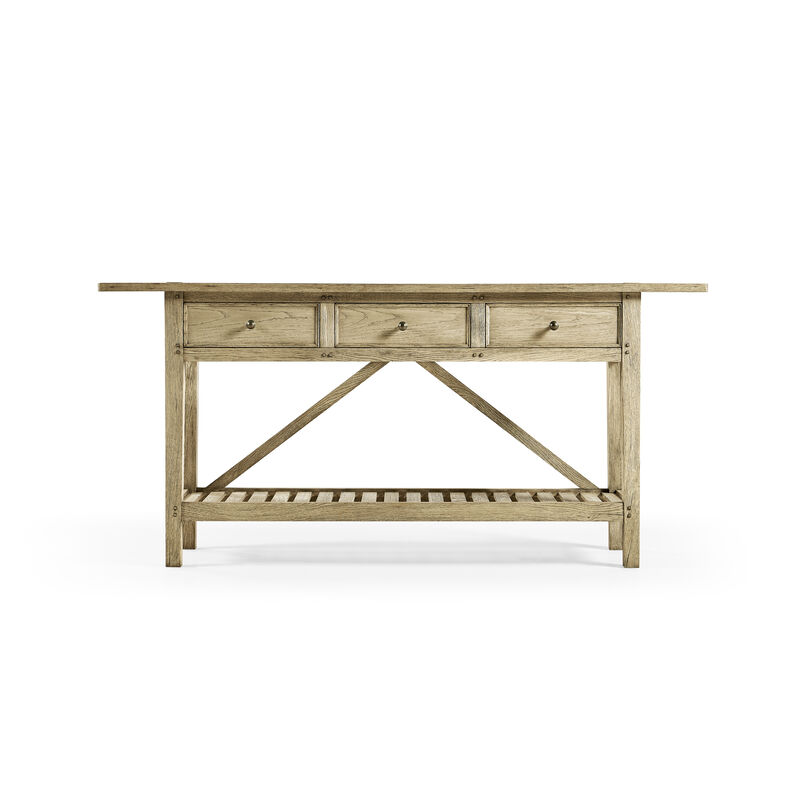 Inclination Rustic French Console Table