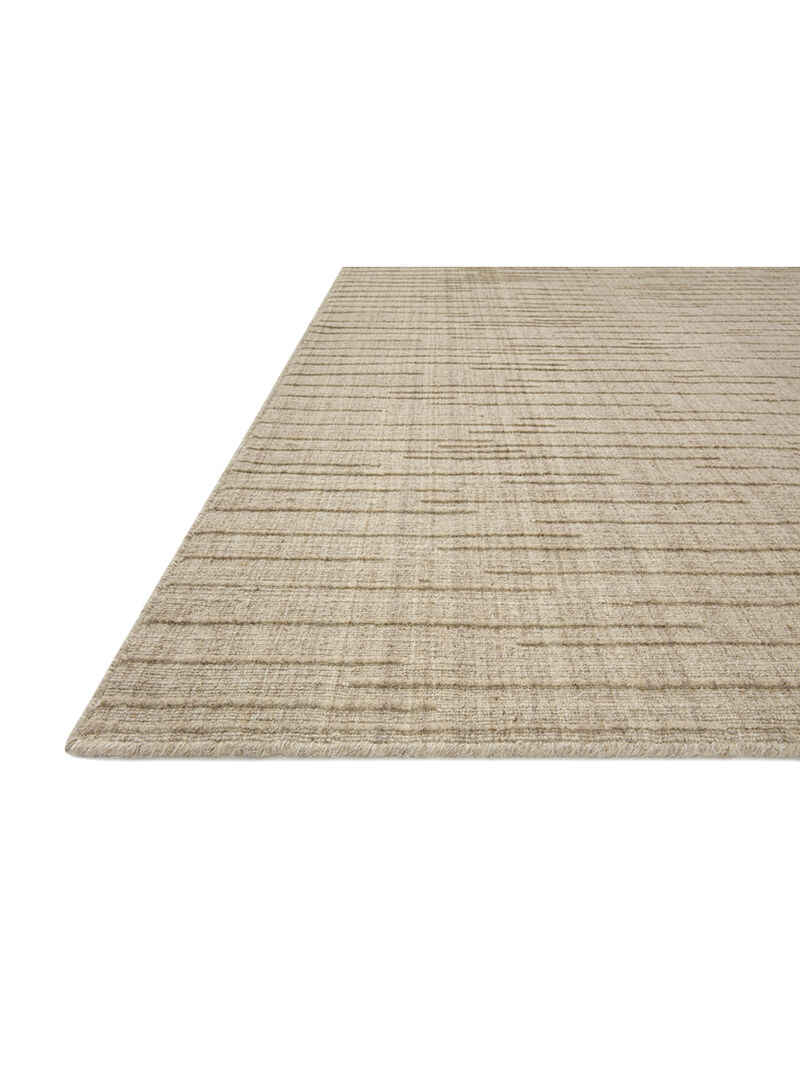 Brooks BRO01 Oatmeal 3'6" x 5'6" Rug