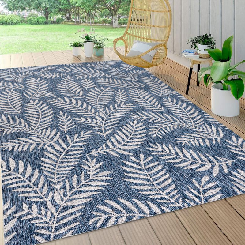 Nevis Palm Frond Indoor/Outdoor Area Rug