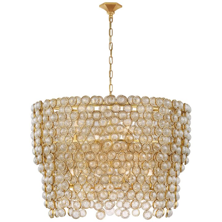 Milazzo Lrg Waterfall Chandelr