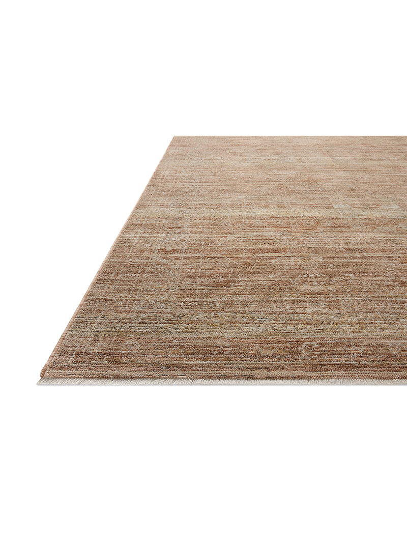 II Tabitha Clay/Natural 2'7" x 8'0" Runner Rug by Loloi II