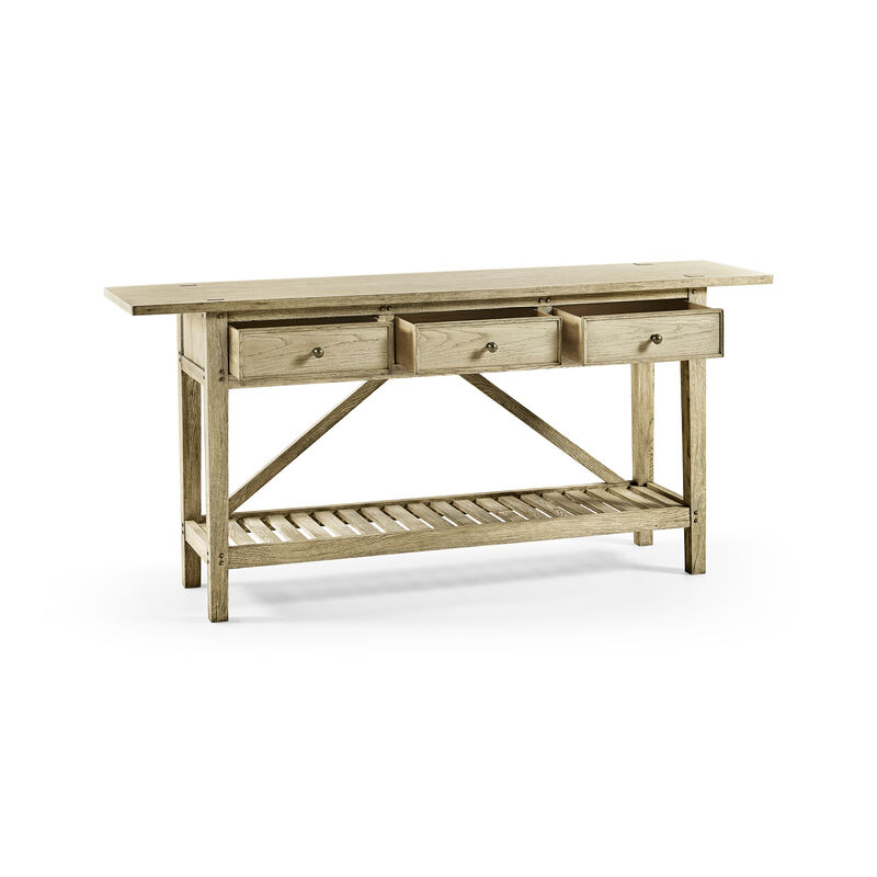 Inclination Rustic French Console Table