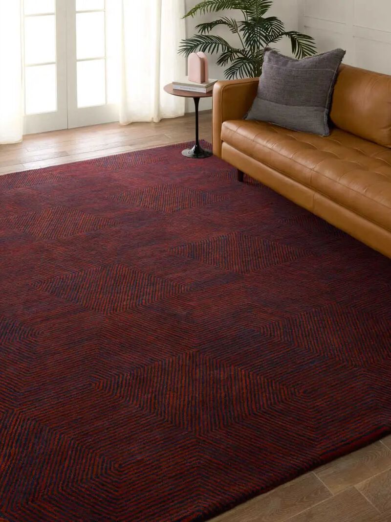 Pathwaysbyverde Home Rome Red 5' x 8' Rug