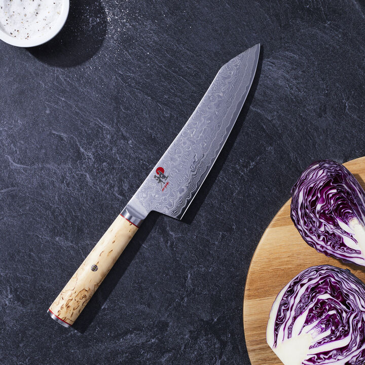 Miyabi Birchwood SG2 7-inch Rocking Santoku Knife