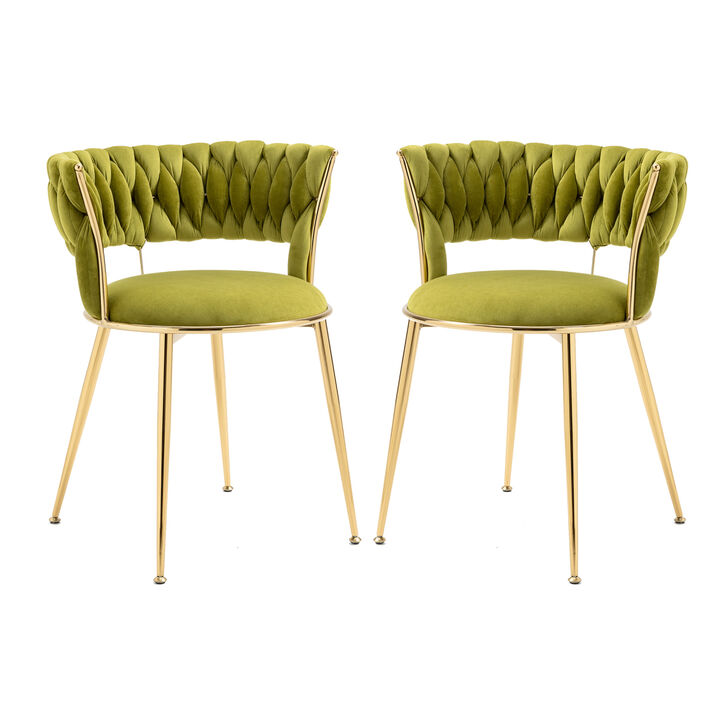 Leisure Dining Chairs with 2PC /set