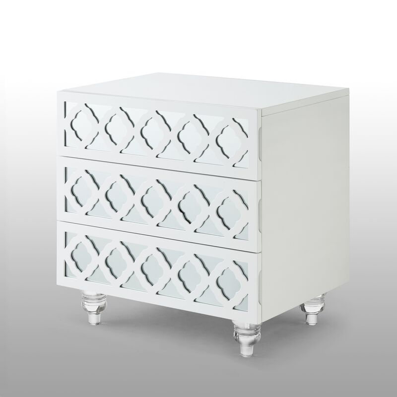 Inspired Home Gina  Side Table/Accent Table/Nightstand