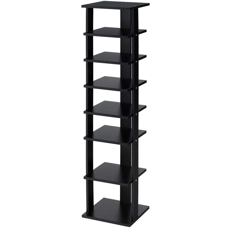 7-Tier Shoe Rack Practical Free Standing Shelves Storage Shelves