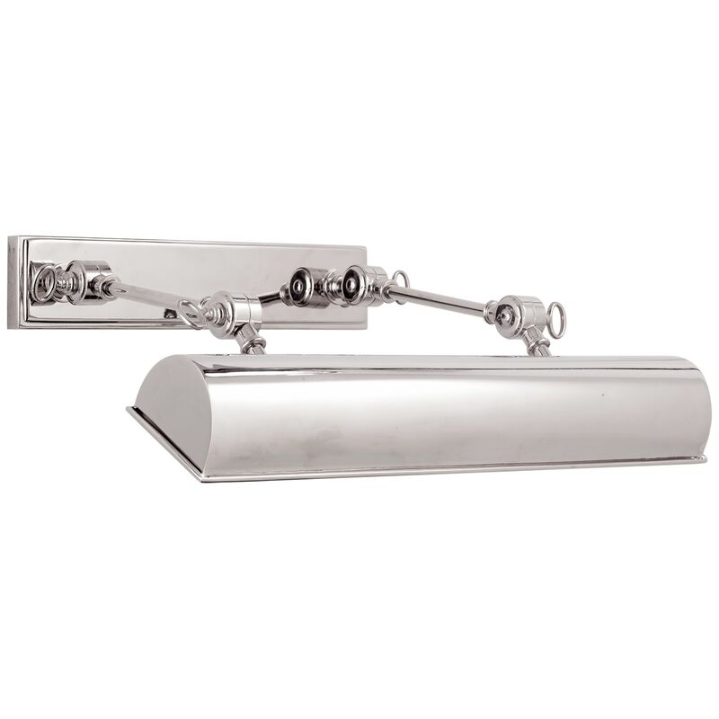 Anette 16" Picture Light in Polished Nickel