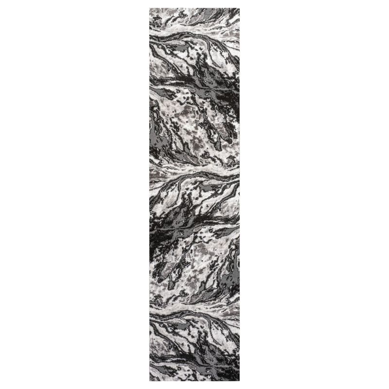 Swirl Marbled Abstract Area Rug