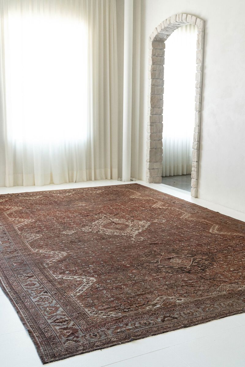 District Loom Antique Shiraz oversized area rug- Sumner