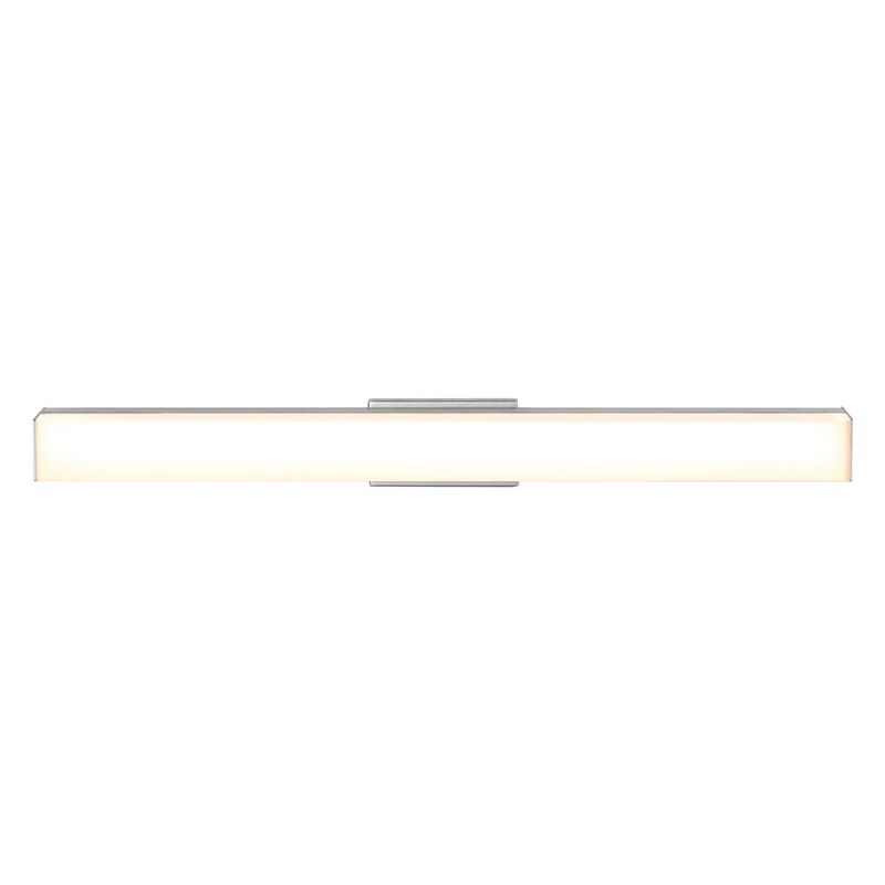 VONN Lighting Integrated AC LED ADA Compliant Bathroom Wall Lighting Fixture in Silver