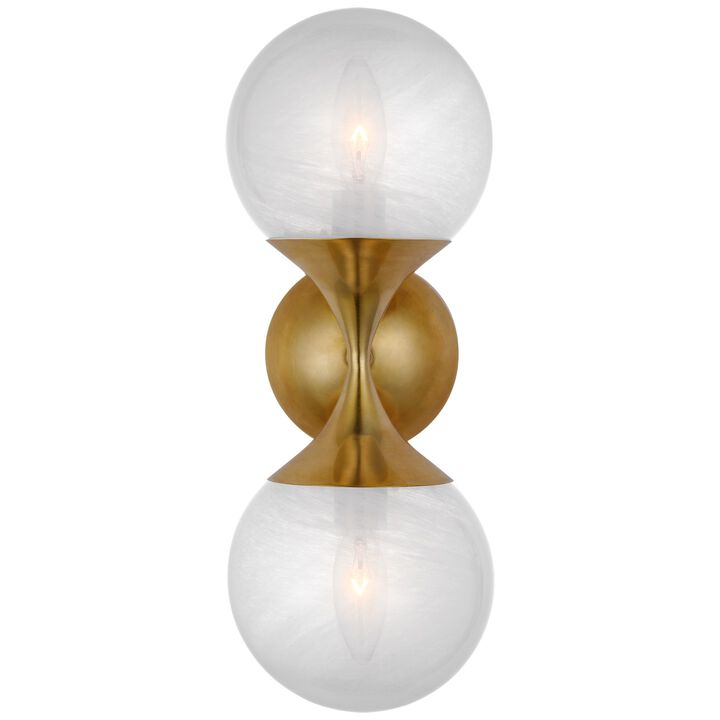 Cristol Small Double Sconce