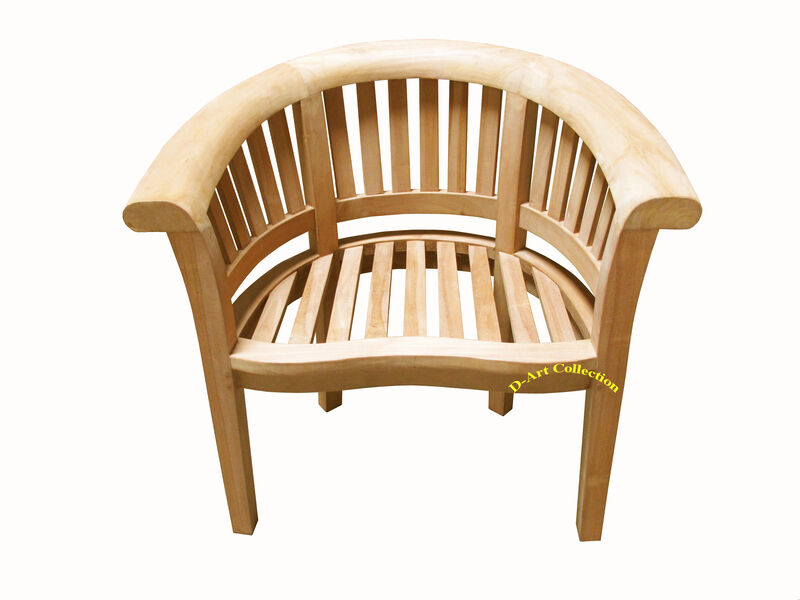 Teak Manhattan Arm Chair -Super Wide Edition