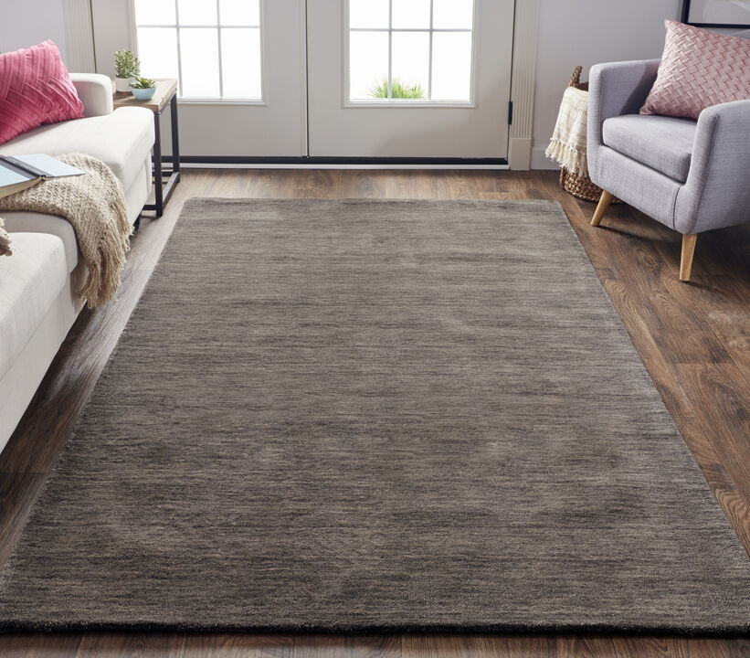 Luna 8049F Brown/Taupe 10' x 10' Round Rug