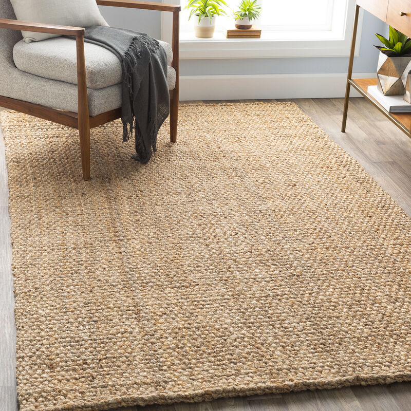 Jute Woven JS-2 3'6' x 5'6' Brown Rug