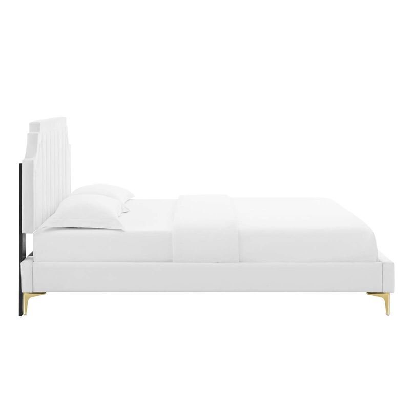 Modway - Sienna Performance Velvet King Platform Bed