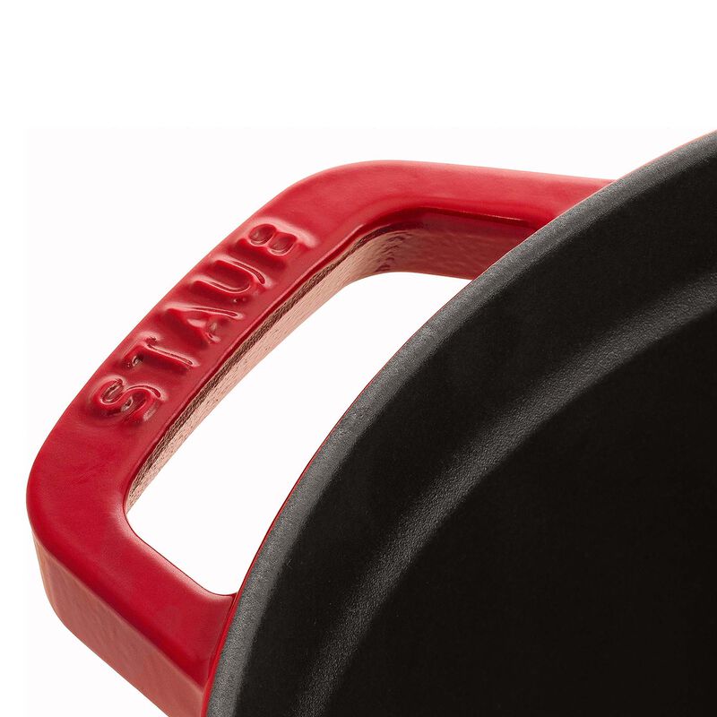 Staub Cast Iron 7-qt Round Cocotte - Basil