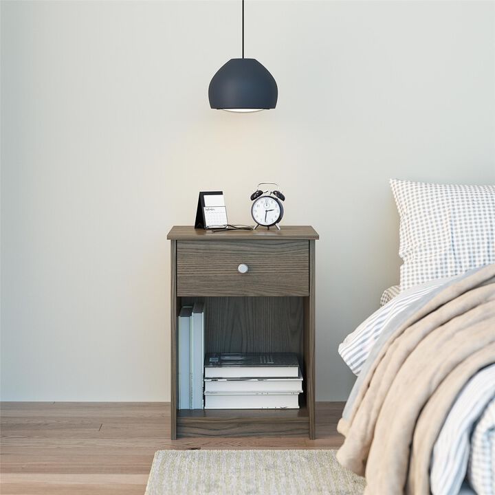 Ameriwood Home Ellery Nightstand with Drawer