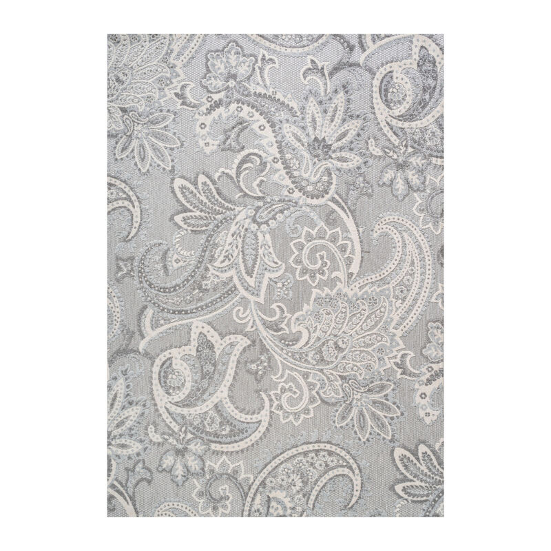 Gordes Paisley High-Low Indoor/Outdoor Area Rug