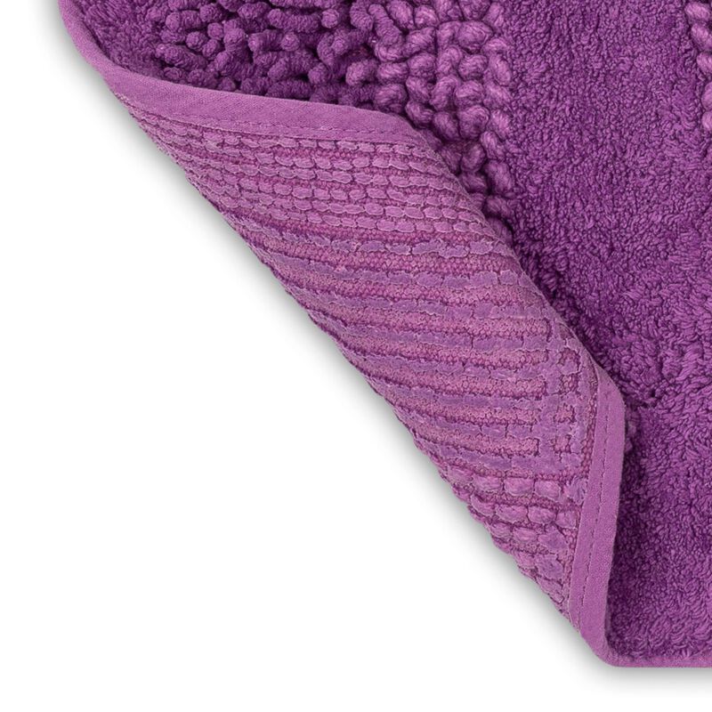 Composition Fiesta Violet 1' 9" x 2' 10" Bath Mat