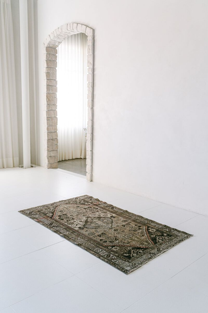 District Loom Vintage Malayer scatter rug-Brightwood