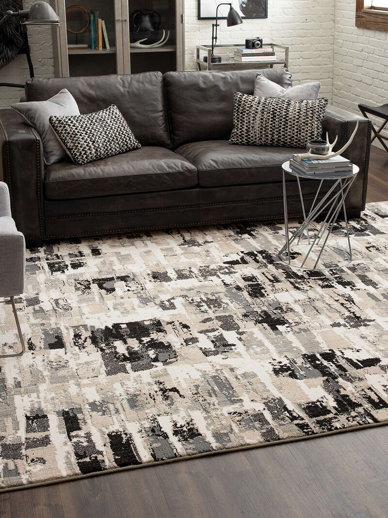 Vanguard by Drew & Jonathan Home Provenance Soot 2' 4" X 7' 10" Rug