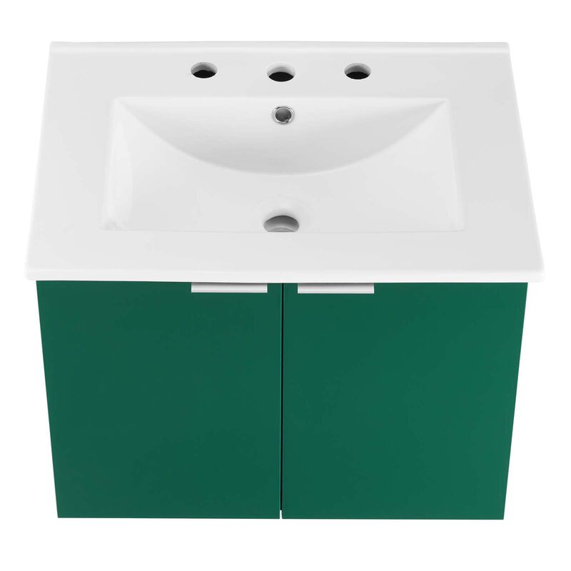 Maybelle 24" Wall-Mount Bathroom Vanity