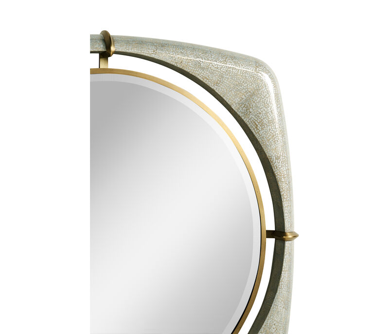 Toulouse Eggshell Mirror