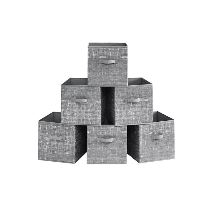 Non-Woven Fabric Storage Cubes with Double Handles