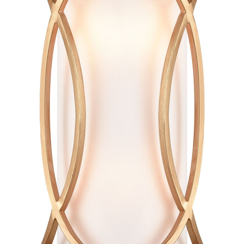 Ringlets 15'' High 2-Light Sconce