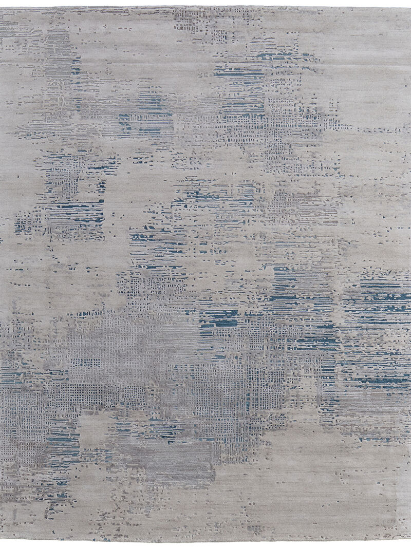 Zarah 8917F 10' x 14' Gray/Taupe/Blue Rug