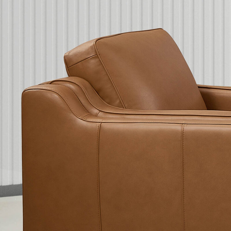 Bella Top Grain Leather Chair