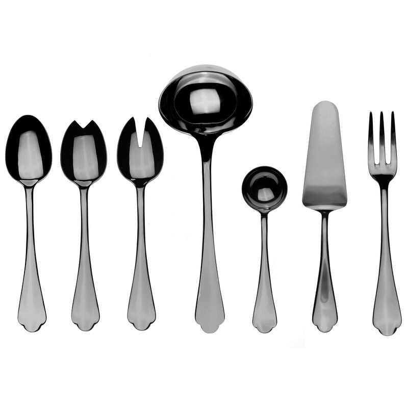 Dolce Vita Black Gold Serving 7 Pieces