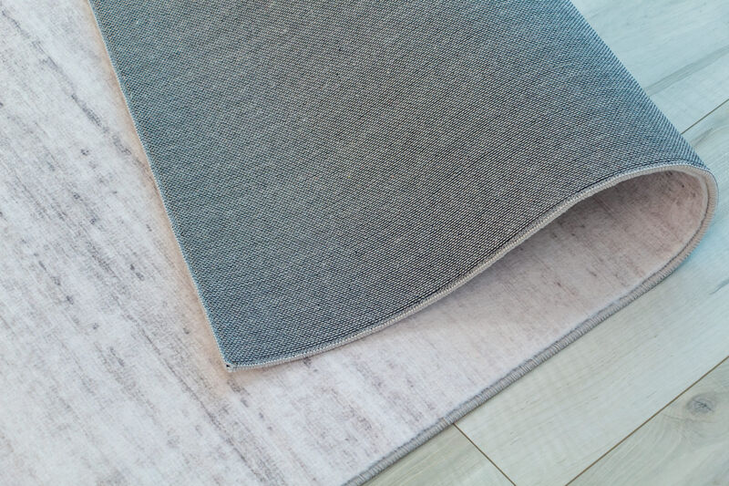 Eclipse Modern Abstract Plain Beige Cream Indoor Soft Area Rug