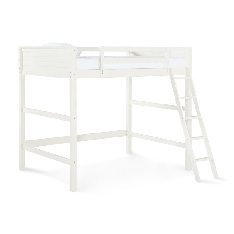 DHP Carlson Loft Bed for Kids Bedroom, Full Size Frame