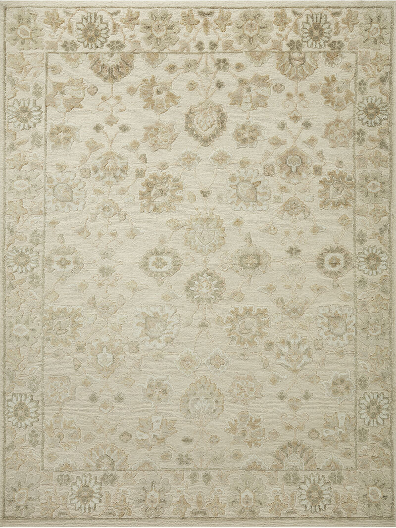 Ingrid ING-02 Natural / Sage 8''6" x 11''6" Rug by Magnolia Home By Joanna Gaines