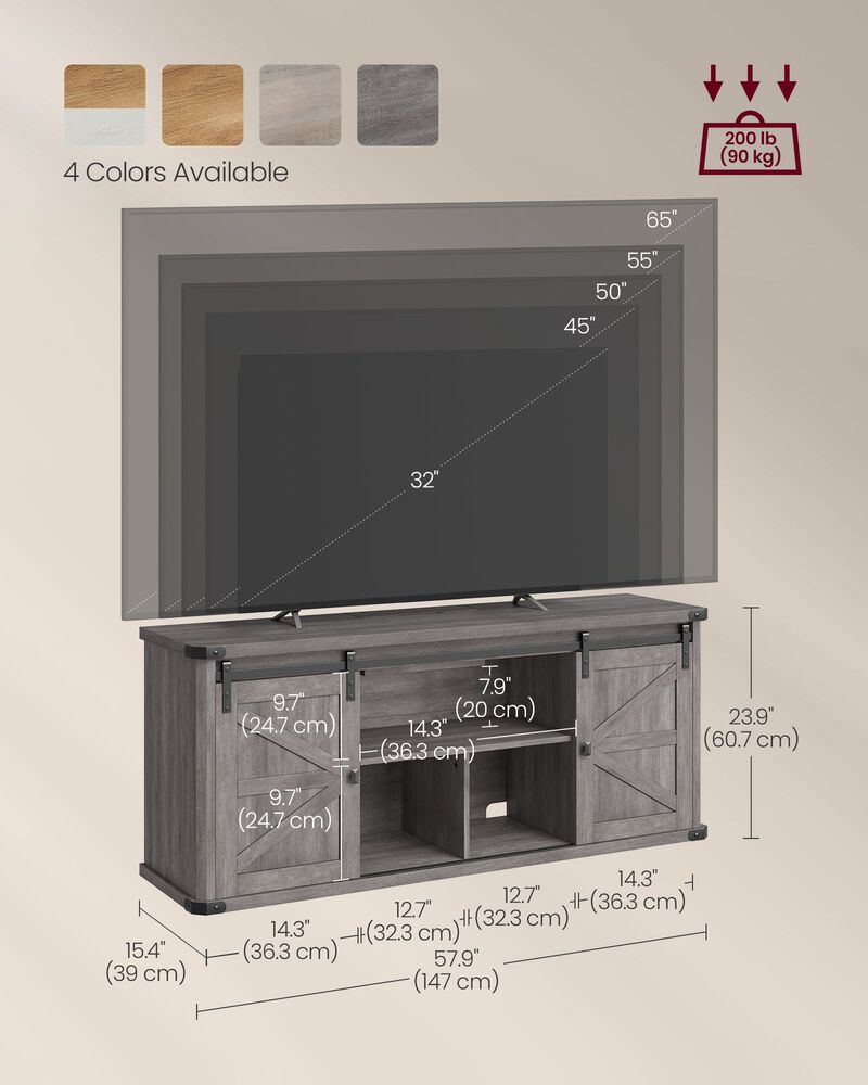 TV Stand for TVs up to 65 Inches