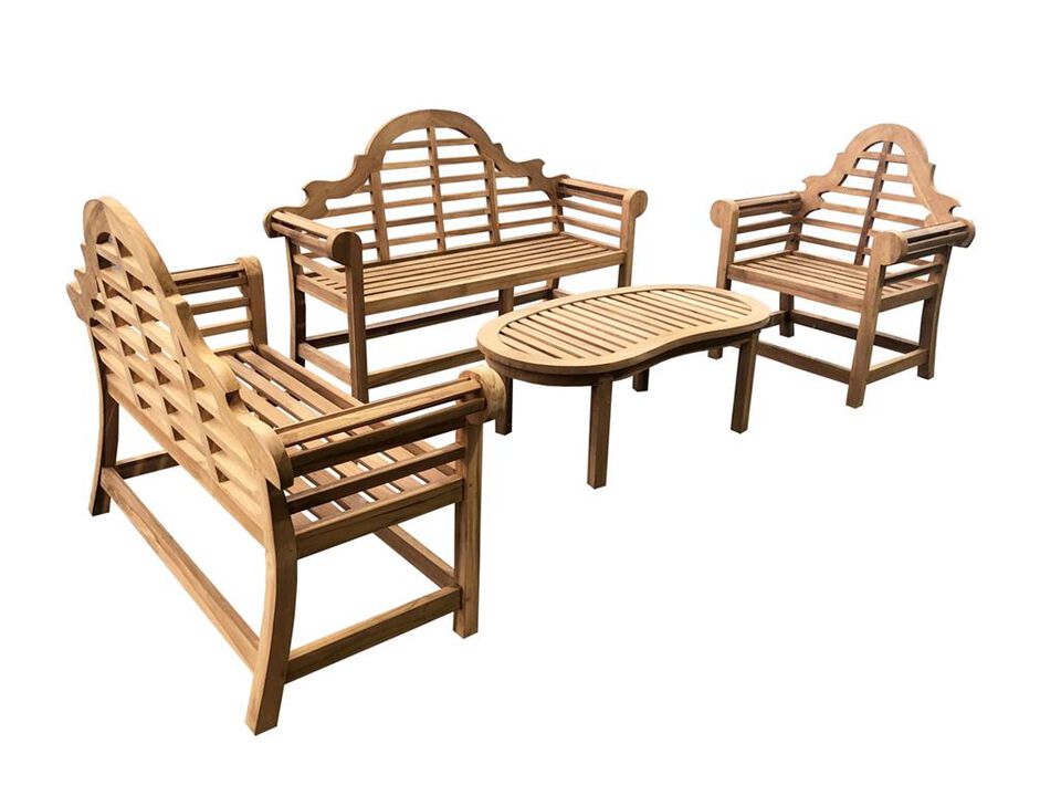 Luyten 4 Pc Patio Seating Set