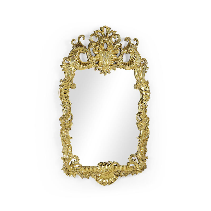 Gilded Rococo Style Mirror